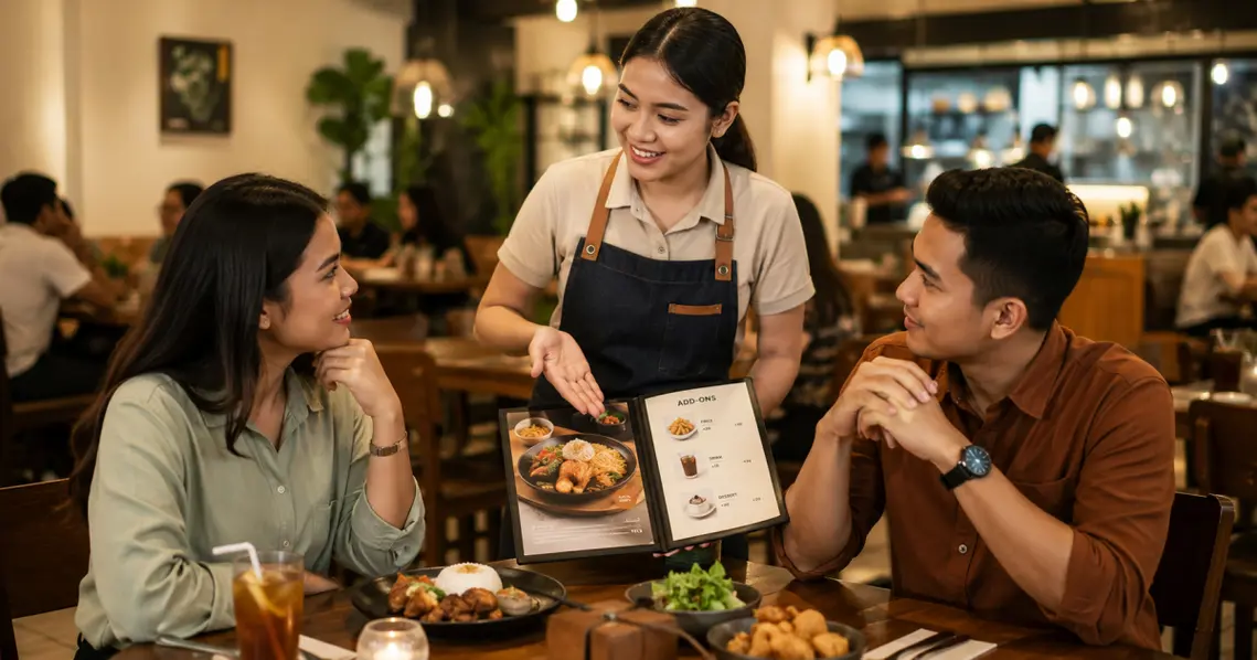 Cara Upselling di Restoran Tanpa Memaksa agar Customer Senang Membeli Lebih Banyak