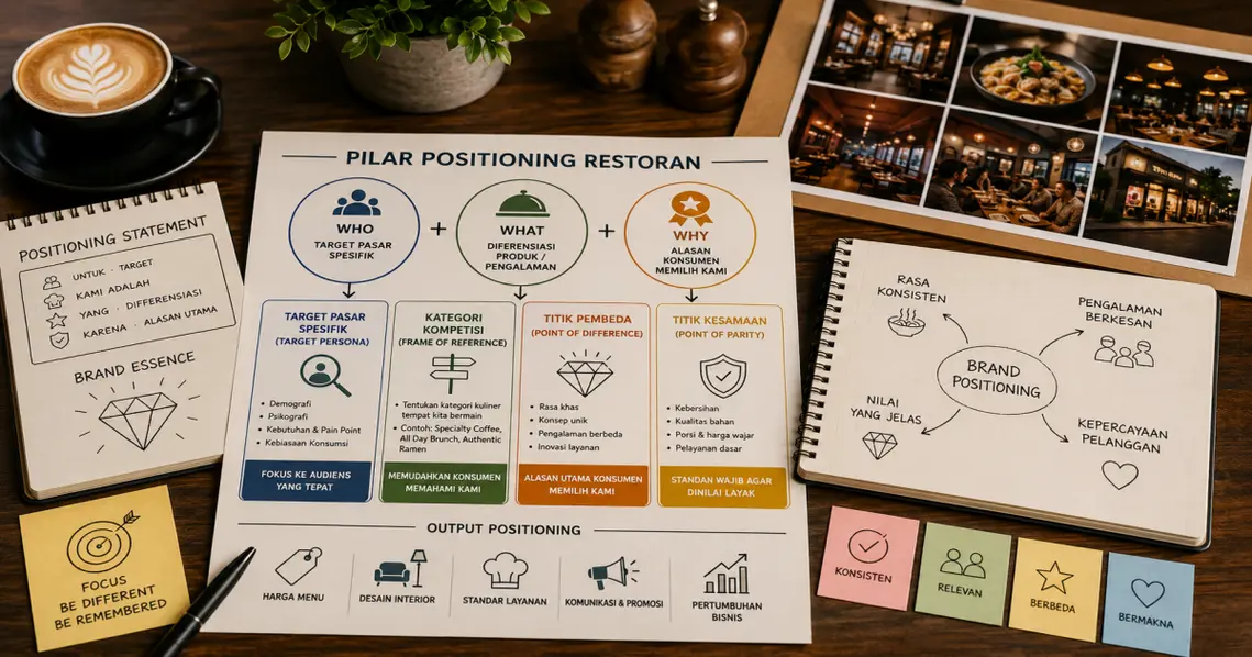 Cara Membuat Positioning Brand Restoran