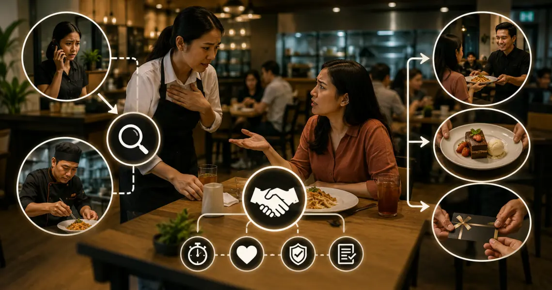 Cara Menangani Komplain dengan Baik Restoran 