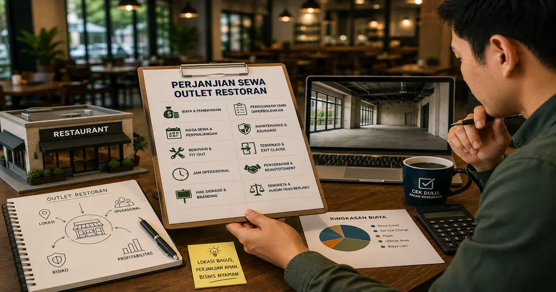 Perjanjian Sewa Outlet Restoran: Hal Penting yang Wajib Dicek Owner