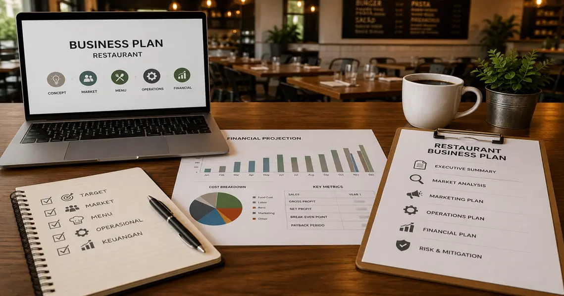 Cara Membuat Business Plan Restoran Sederhana: Panduan Lengkap untuk Pemula