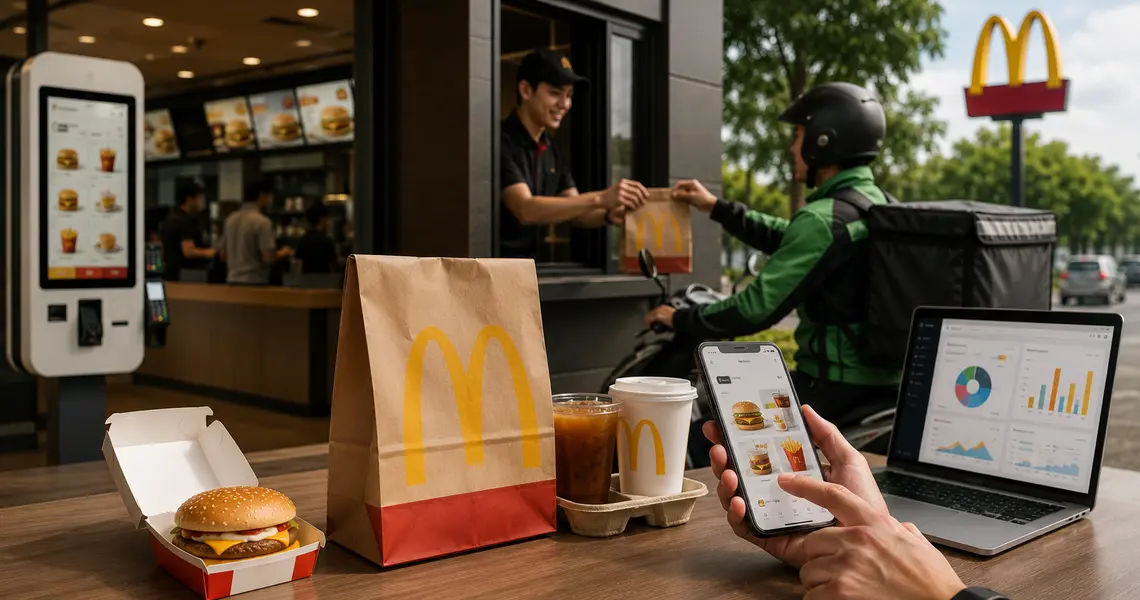 Strategi McDonald's Memperkuat Layanan Delivery dan Pemesanan Digital