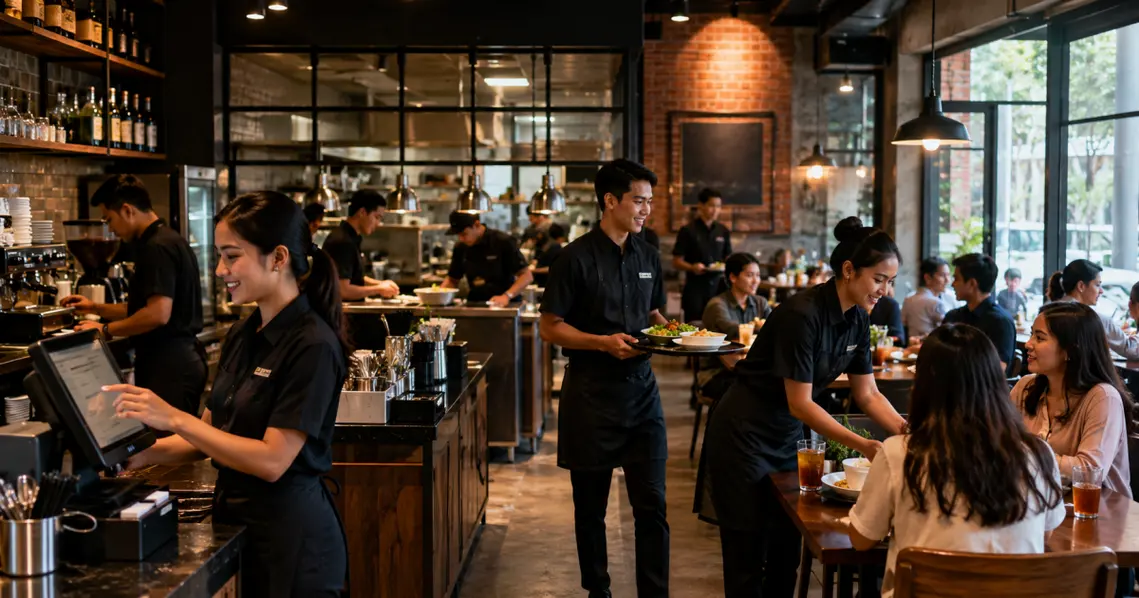 Cara Menghitung Sales per Labor Hour / Produktivitas Jam Kerja Karyawan Restoran 