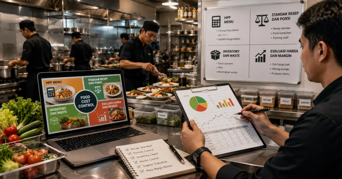 Cara Mengontrol Food Cost Restoran 