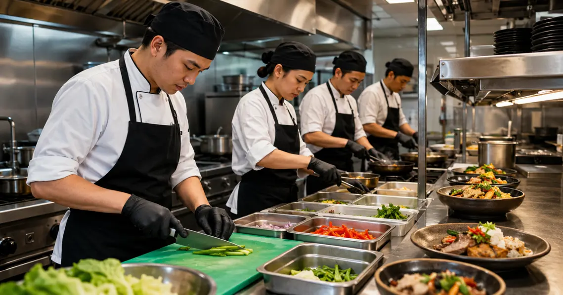 SOP Produksi Makanan Restoran