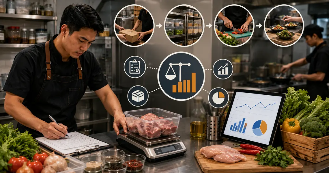 Cara Menghitung Pemakaian Bahan Baku Restoran dengan Tepat