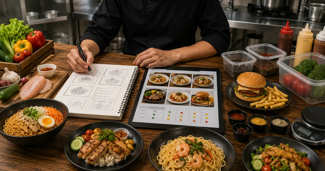 Cara Menyusun Menu Awal Restoran yang Fokus dan Tidak Terlalu Banyak