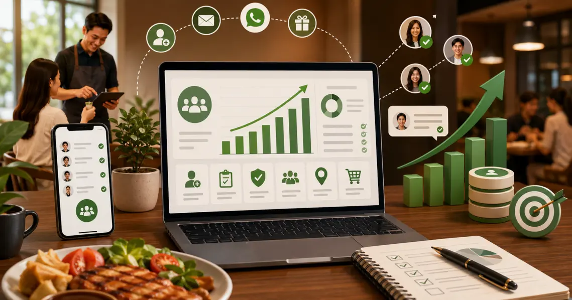Cara Menghitung Customer Database Growth Rate / Pertumbuhan Database Pelanggan Restoran